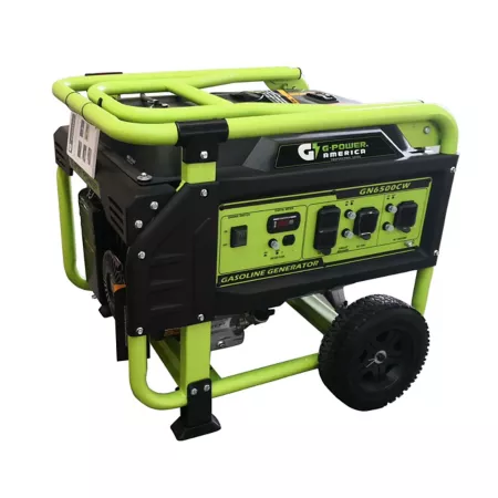 Green-Power America 6 500/5 300 Watt Gasoline Portable Generator Portable Generators