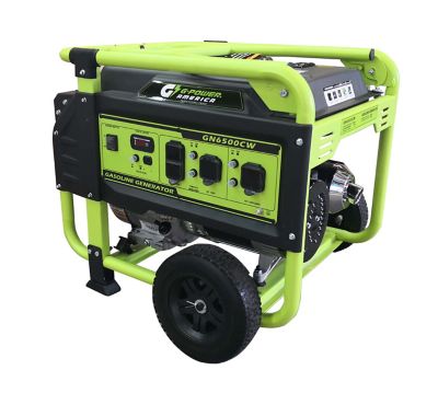 Image showing  6,500/5,300-Watt Gasoline Powered Portable Generator