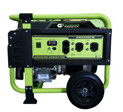 Image showing  6,500/5,300-Watt Gasoline Powered Portable Generator