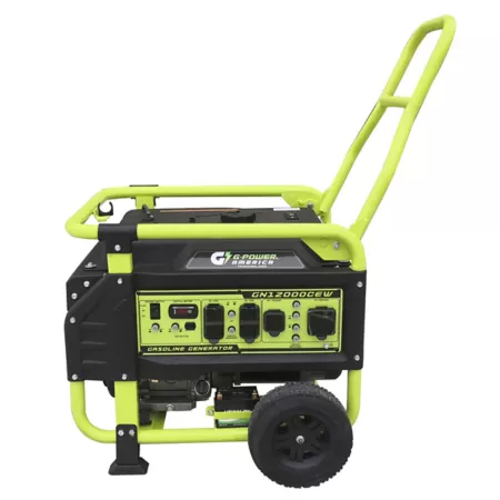 Green-Power America 12 000/9 500 Watt Gas Portable Generator Portable Generators