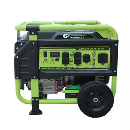 Green-Power America 13 000/10 000 Watt Gasoline Portable Generator Portable Generators