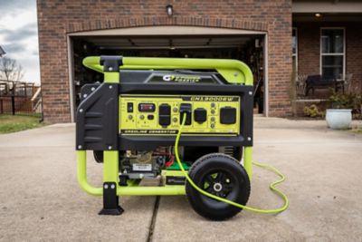 Image showing 7 th Green-Power America 13,000/10,000-Watt Gasoline Powered Portable Generator