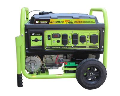 Green-Power America 9,500-Watt Dual Fuel Generator -  GN12000DEW