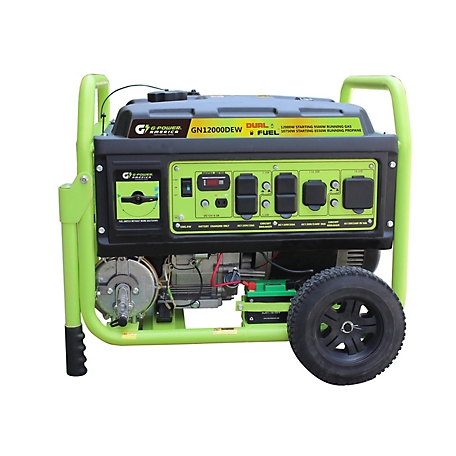 Green-Power America 9,500-Watt Dual Fuel Generator