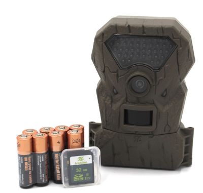 treeline 20MP ZD Trail Camera Combo with 32GB SD Card, 8 AA Batteries and Spare Battery Tray