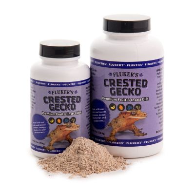 Image showing  Premium Crested Gecko Diet, Fruit and Insect Flavored Powder, 4 oz.