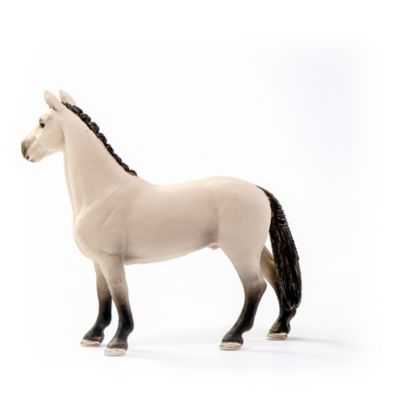 Image showing  Hannoverian Gelding Horse Toy Figurine, Red Dun