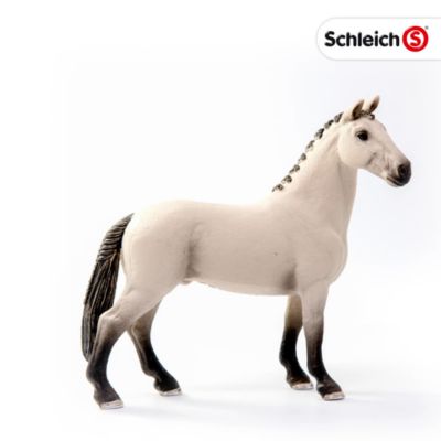 Image showing  Hannoverian Gelding Horse Toy Figurine, Red Dun