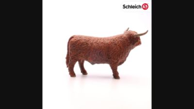 Image showing  Highland Bull Toy Figurine