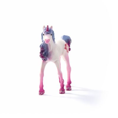 Image showing  Mandala Unicorn Foal Toy Figurine