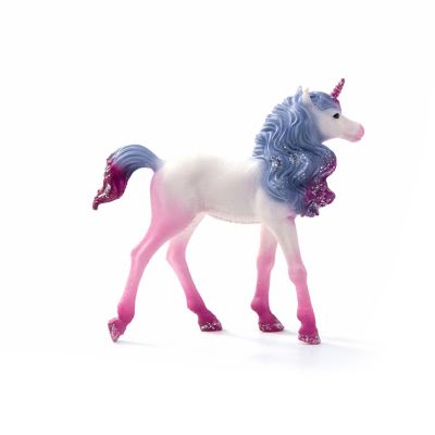Image showing  Mandala Unicorn Foal Toy Figurine