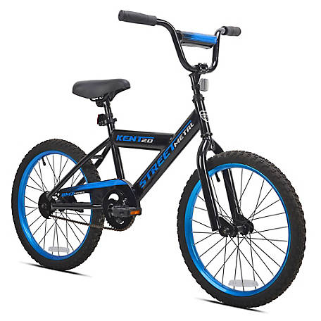 Kent 20 in. Street Metal Bicycle, 1 Speed, Steel Frame, Ages 8 to 12