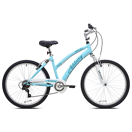 Kent 26 in. Ashbury Dual Suspension Bicycle, 7 Speed, Alloy Frame