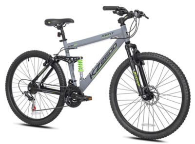 Thruster 26 in. KZ-2600 Mountain Bicycle, 21 Speed The trigger shifter allowed for a smooth and effortless gear change
