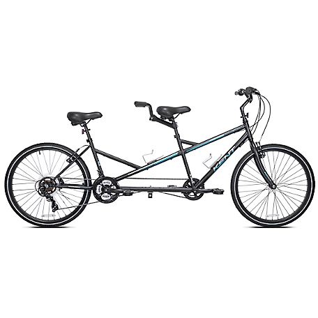 Kent Unisex 26 in. Dual Drive Tandem Bicycle, 21 Speed