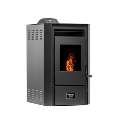 US Stove Pellet Space Saver Stove with and Compact Cabinet, 2,000 sq. ft.,  50 lb. Hopper at Tractor Supply Co.