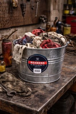 Image showing 3 th Behrens HD Galvanized Utility Pail, C17