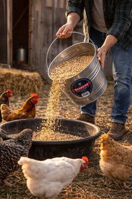 Image showing 6 th Behrens HD Galvanized Utility Pail, C17