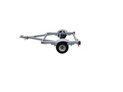 Stirling 820 lb. Capacity 4 ft. x 4 ft. Single Axle Galvanized Kit Trailer