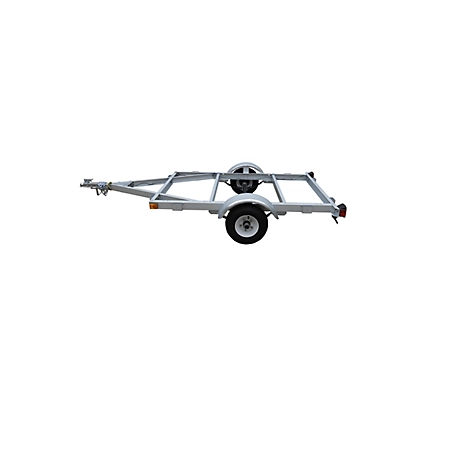 Stirling 800 lb. Capacity 4 ft. x 6 ft. Single Axle Galvalume Kit Trailer