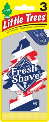 Little Trees Fresh Shave Air Fresheners, 3 pk.