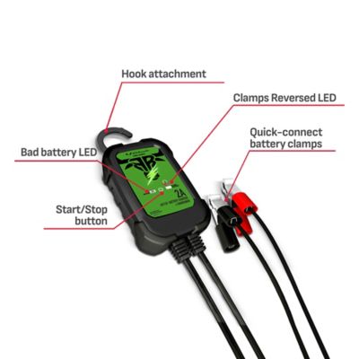 Image showing  2A 6/12V Electric Schumacher Fully Automatic Battery Charger and Maintainer