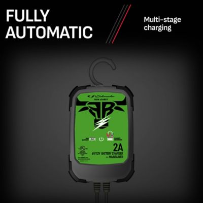 Image showing  2A 6/12V Electric Schumacher Fully Automatic Battery Charger and Maintainer