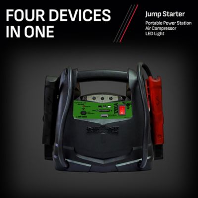 Image showing  Schumacher Electric Farm and Ranch 4-in-1 Portable Power Station and 1,200A Peak 12V Jump Starter