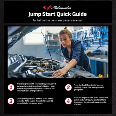 Image showing  Schumacher Electric Farm and Ranch 4-in-1 Portable Power Station and 1,200A Peak 12V Jump Starter