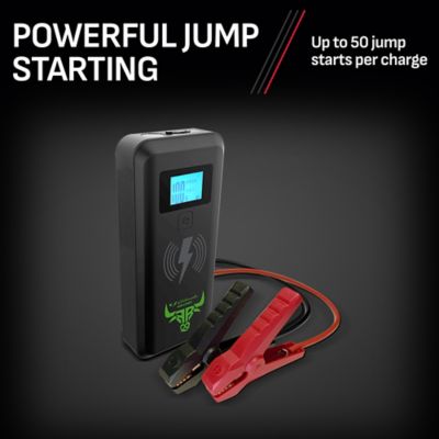 Image showing  Farm and Ranch Portable Power Pack and 2,000A Peak Jump Starter with 10W Wireless Charging Pad