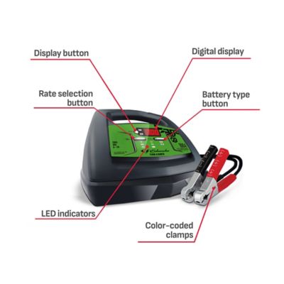 Image showing  100A 6/12V Electric Schumacher Fully Automatic Battery Charger and Jump Starter