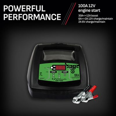 Image showing 5 th Farm & Ranch 100A 6/12V Electric Schumacher Fully Automatic Battery Charger and Jump Starter
