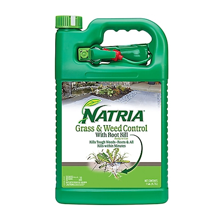 Natria Grass and Weed Control with Root Killer, 1 gal.
