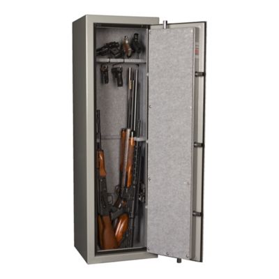 Image showing  8 Long Gun 5.4 cu. ft. Combination Lock Gun Safe, Gray