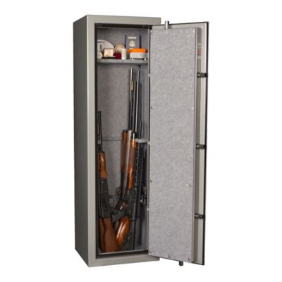 Image showing  8 Long Gun 5.4 cu. ft. Combination Lock Gun Safe, Gray
