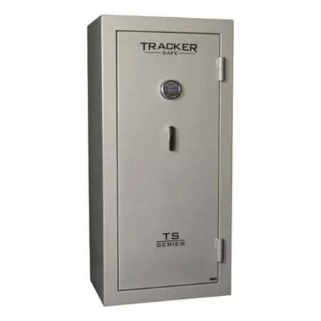 Tracker Safe 22 shoulder pistol E-Lock 30 min Fire rated gun safe gray Gun Safes