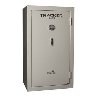 Tracker Safe 30 Long Gun, E-Lock, 30 Min. Fire Rating, Gun Safe, Gray