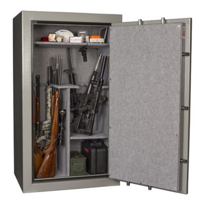 Image showing  30 Long Gun 18.72 cu. ft. E-Lock Gun Safe, Gray