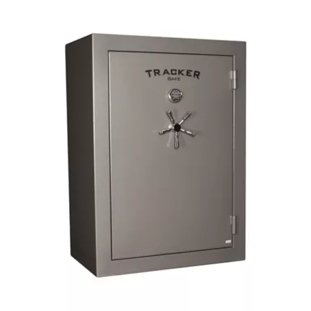 Tracker Safe 64 long gun E-Lock 30 min Fire rated gun safe gray Gun Safes