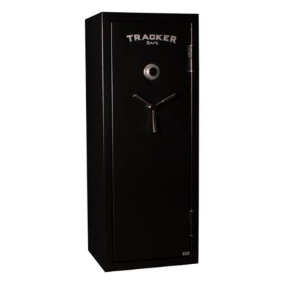 Tracker Safe 13 Long Gun, Combination Lock, 60 Min. Fire Rating, Gun Safe, Black