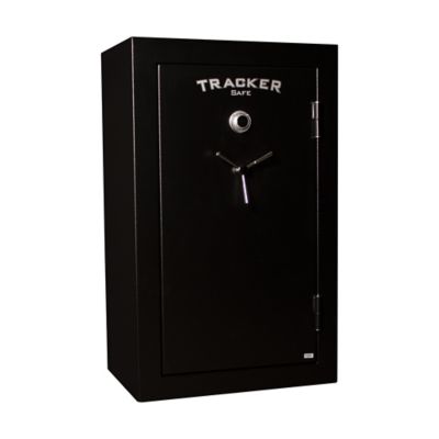Tracker Safe 34 Long Gun, Combination Lock, 60 Min. Fire Rating, Gun Safe, Black