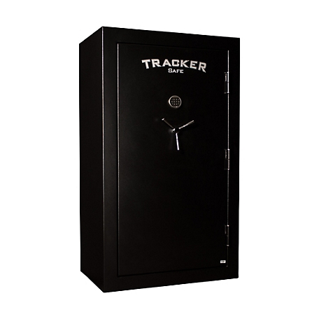 Tracker Safe 45 Long Gun, E-Lock, 60 Min. Fire Rating, Gun Safe, Gray
