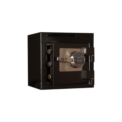 Image showing  0.90 cu. ft. Electronic Lock Safe Deposit Safe with Drop Slot, 14 in. x 14 in. x 14 in.