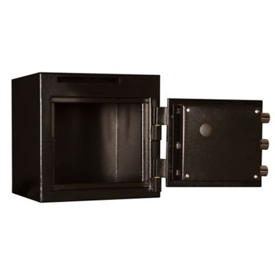 Image showing  0.90 cu. ft. Electronic Lock Safe Deposit Safe with Drop Slot, 14 in. x 14 in. x 14 in.