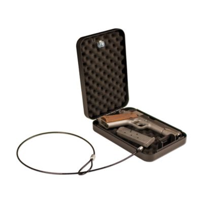 Image showing  1 Gun 0.052 cu. ft. Key Lock Portable Safe, Small