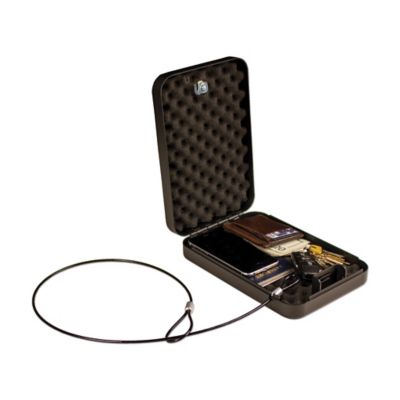 Image showing  1 Gun 0.052 cu. ft. Key Lock Portable Safe, Small