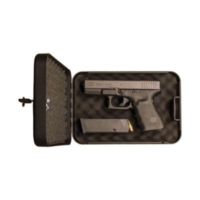 Image showing 5 th Tracker Safe 1 Gun 0.052 cu. ft. Key Lock Portable Safe, Small