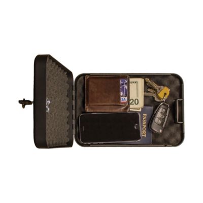 Image showing 7 th Tracker Safe 1 Gun 0.052 cu. ft. Key Lock Portable Safe, Small