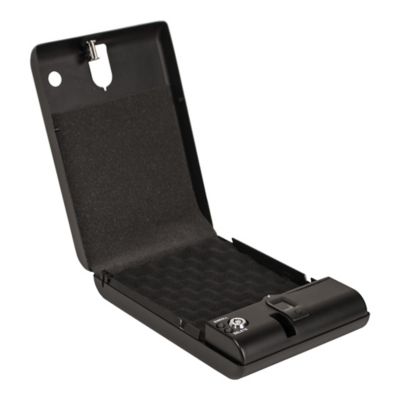 Image showing  1 Gun 0.0567 cu. ft. Biometric Single Pistol Safe, Small