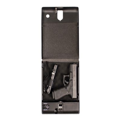Image showing  1 Gun 0.0567 cu. ft. Biometric Single Pistol Safe, Small